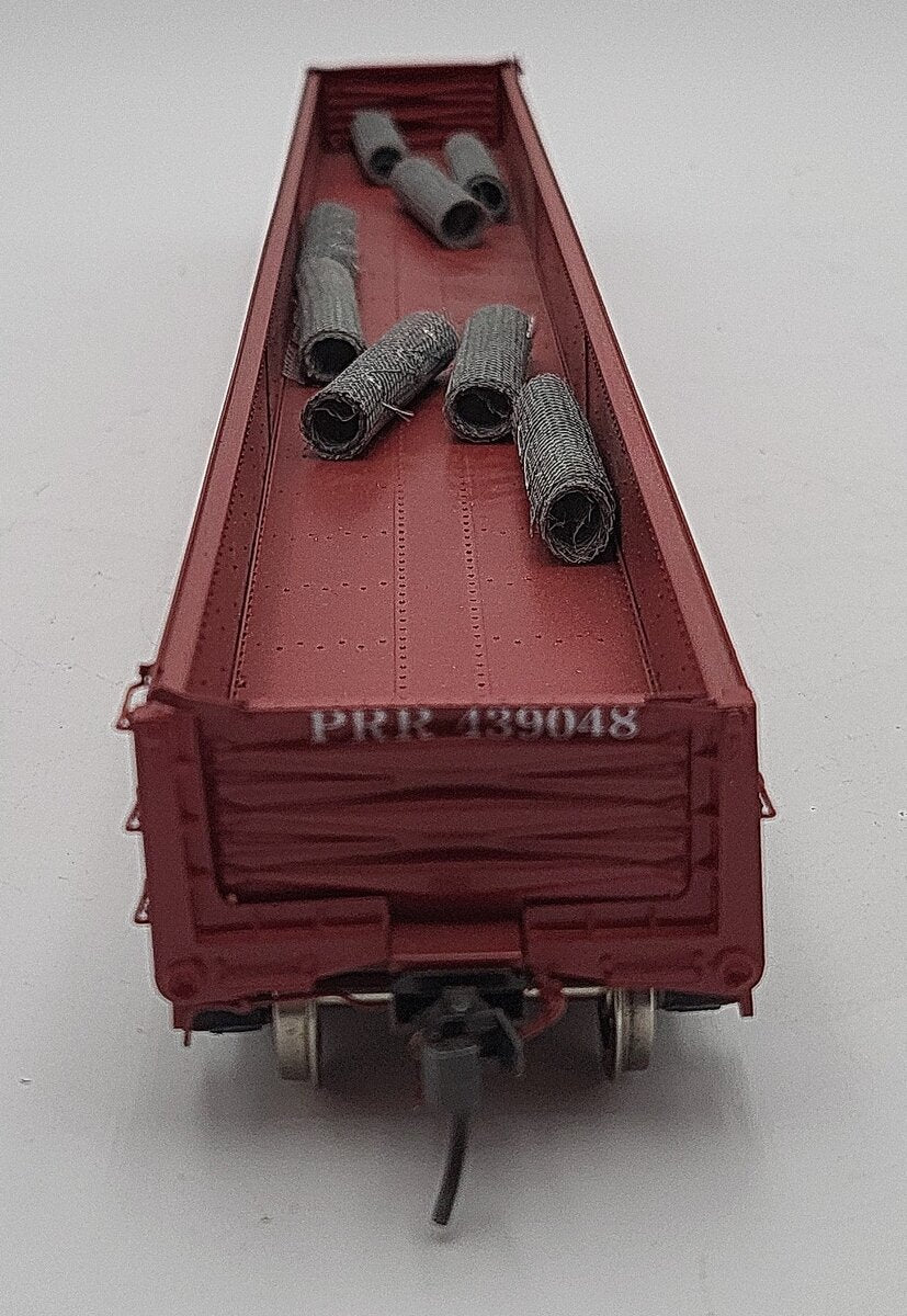 Precision Scale Co. 15497-1 BRASS Pennsylvania 65' Mill Gondola #439048 - 2 Rail LN/Box
