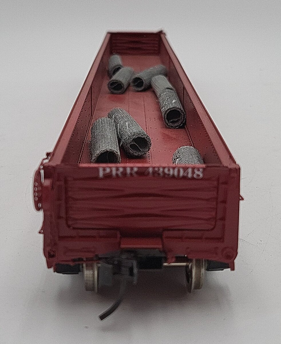 Precision Scale Co. 15497-1 BRASS Pennsylvania 65' Mill Gondola #439048 - 2 Rail LN/Box