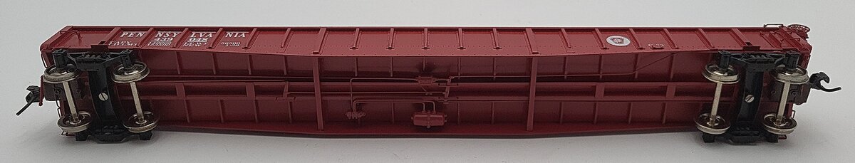 Precision Scale Co. 15497-1 BRASS Pennsylvania 65' Mill Gondola #439048 - 2 Rail LN/Box
