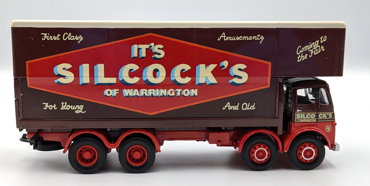Corgi 12601 1:50 Diecast It's Silcock's Classics Foden Closed Pole Truck Set MT/Box