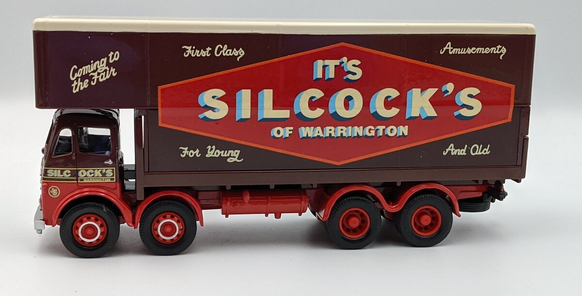Corgi 12601 1:50 Diecast It's Silcock's Classics Foden Closed Pole Truck Set MT/Box