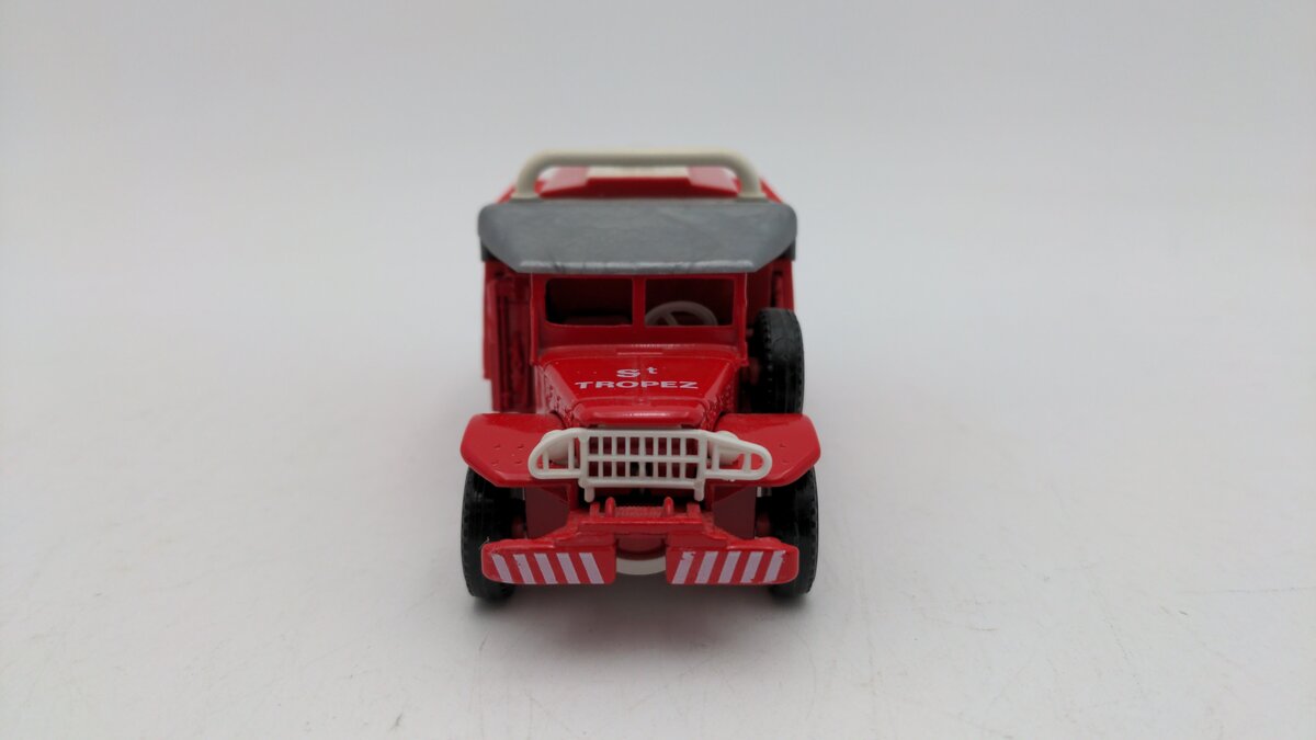 Solido 2123 1:50 Scale Toner Gam I Dodge Tanker Fire Truck St Tropez Metal LN/Box
