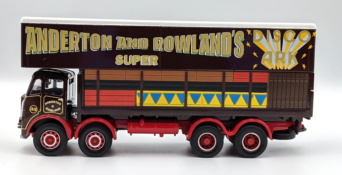 Corgi 2780 1:43 Showman's Circus House of Mirrors Atkinson Open Pole Truck Set MT/Box