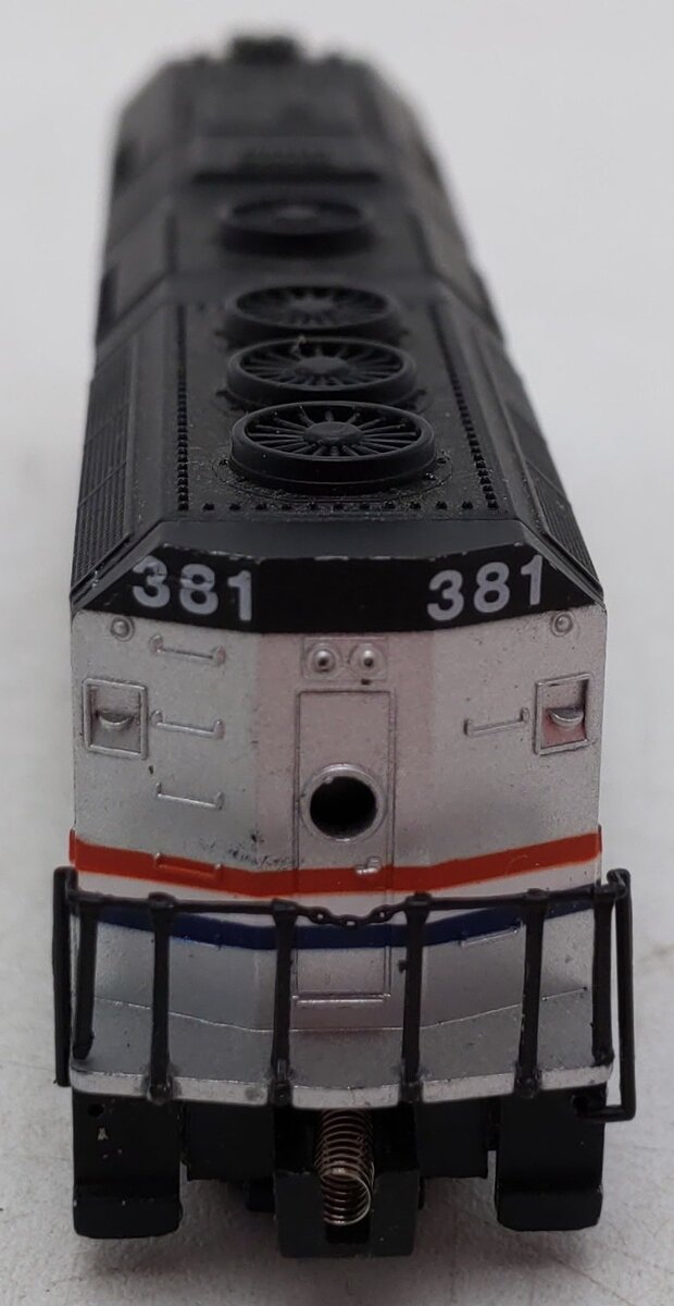 Life Like 7641 N Scale Amtrak F-40 Diesel Locomotive #381 EX