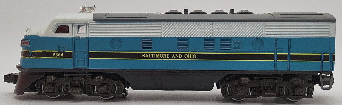 Lionel 6-8364 O Gauge Baltimore & Ohio F3 A Non-Powered Diesel Locomotive EX/Box
