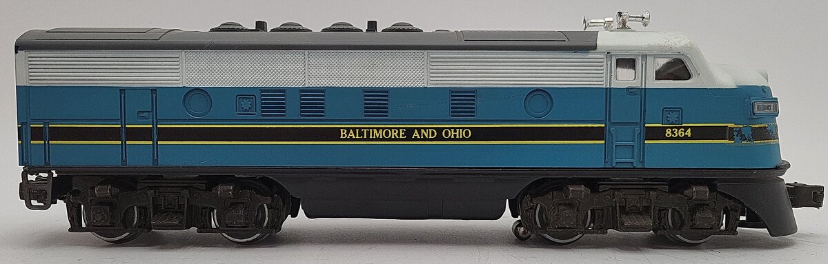 Lionel 6-8364 O Gauge Baltimore & Ohio F3 A Non-Powered Diesel Locomotive EX/Box