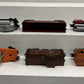 Lionel Vintage O Freight Cars: 3656, 6121, 6415, 6456, 6457, 6519 [6] VG