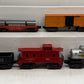 Lionel Vintage O Freight Cars: 2452, X3464, 6121, 6257 & 6465 [5] VG