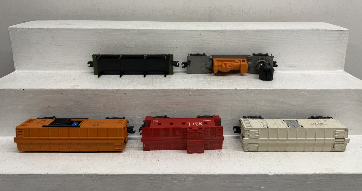 Lionel Vintage O Operating & Freight Cars: 3461, 3462, X3464, 3520 & 6059 [5] VG