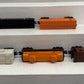 Lionel Vintage O Freight Cars: 3472, 6017, 6034, 6462 & 6465 [5] VG