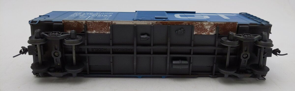 American Models 107 S Gauge GTW Boxcar #516153 VG/Box