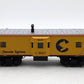 MTH 30-7713 O Gauge Chessie Bay Window Caboose #3027 LN