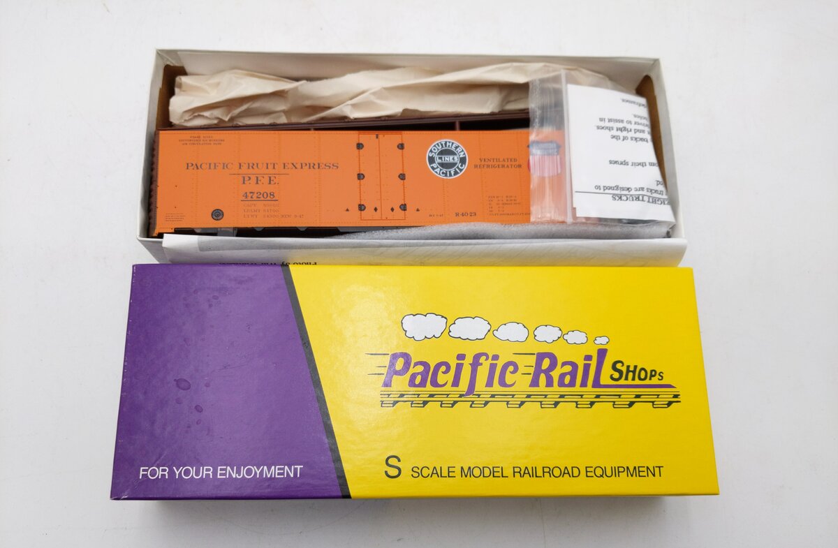 Pacific Rail 2310.1 S Scale PFE Steel Ice Reefer Kit #47208 MT/Box