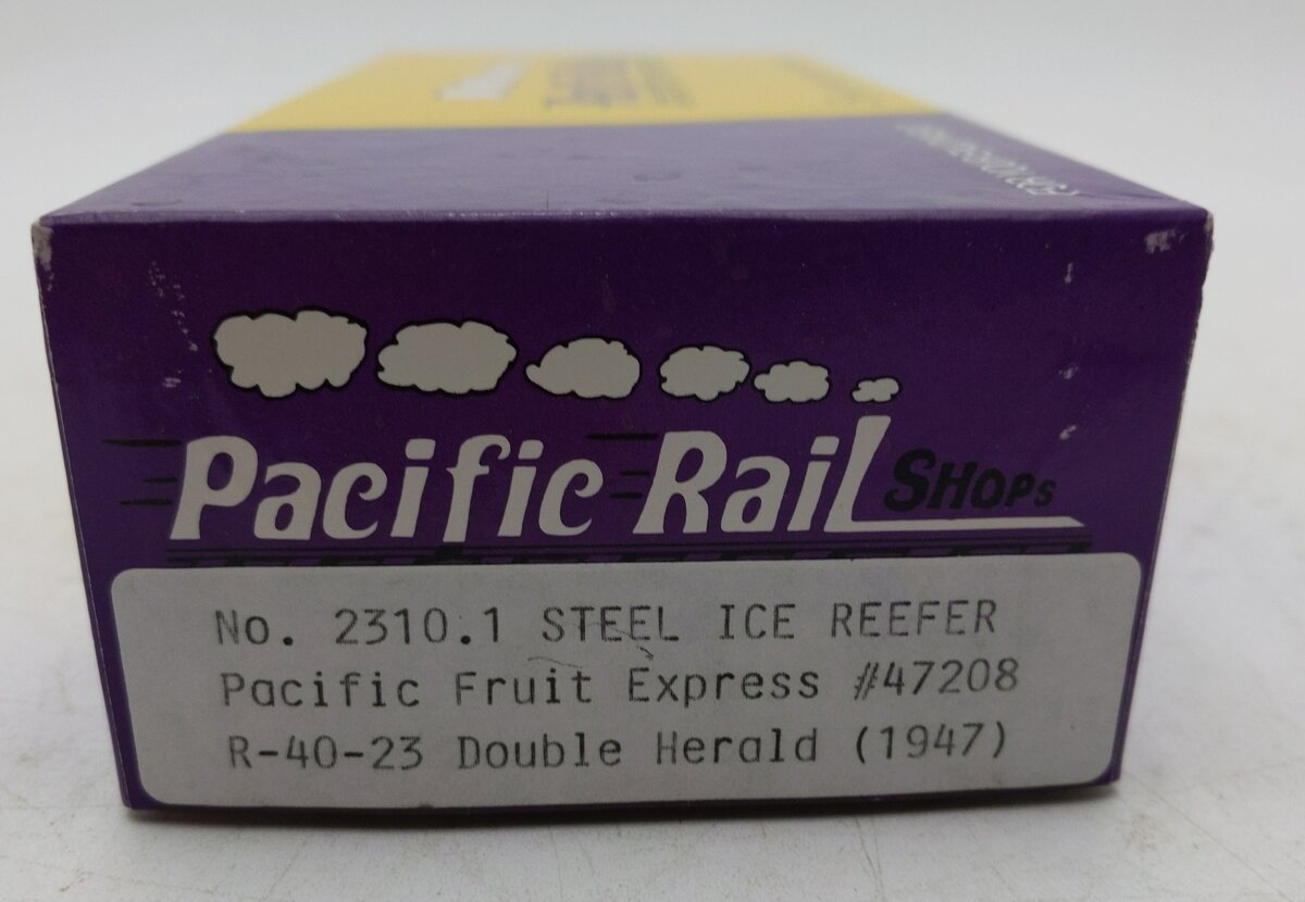 Pacific Rail 2310.1 S Scale PFE Steel Ice Reefer Kit #47208 MT/Box
