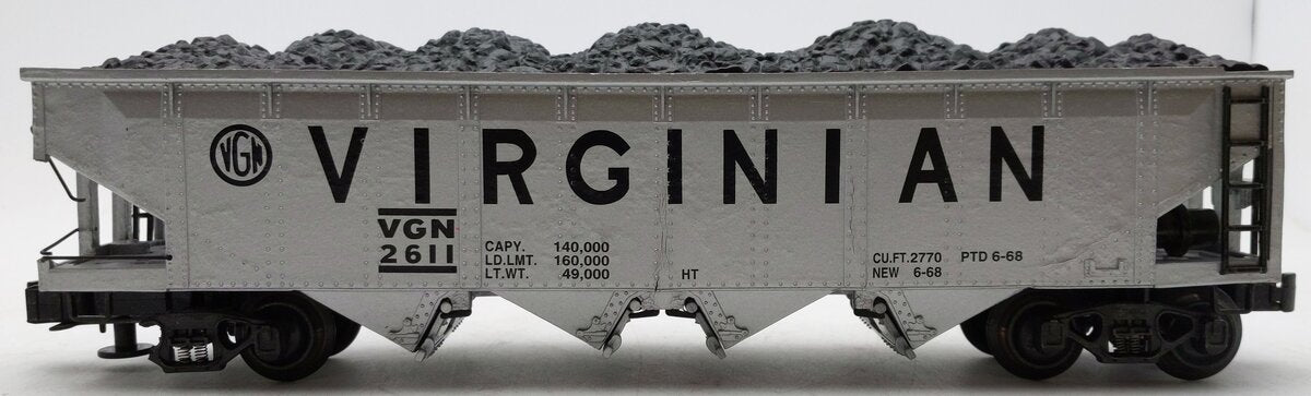 K-Line K623-4461 Virginian Die Cast Hopper #2611 VG/Box