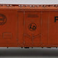 American Models  S Scale PFE Boxcar Weathered #69419 EX