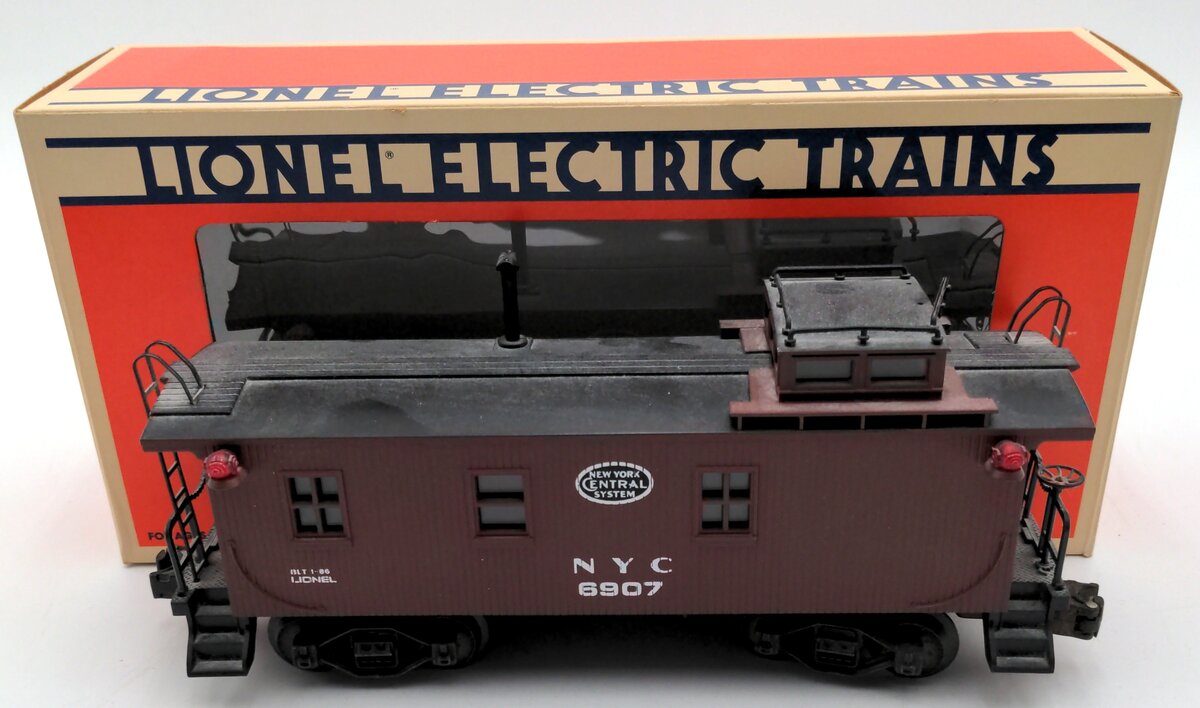 Lionel 6-6907 O Gauge New York Central Woodside Illuminated Caboose #6907 LN/Box
