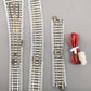 Kato 20-220 N Gauge UniTrack 19" Radius #4 Curved Left Hand Electric Turnout LN/Box