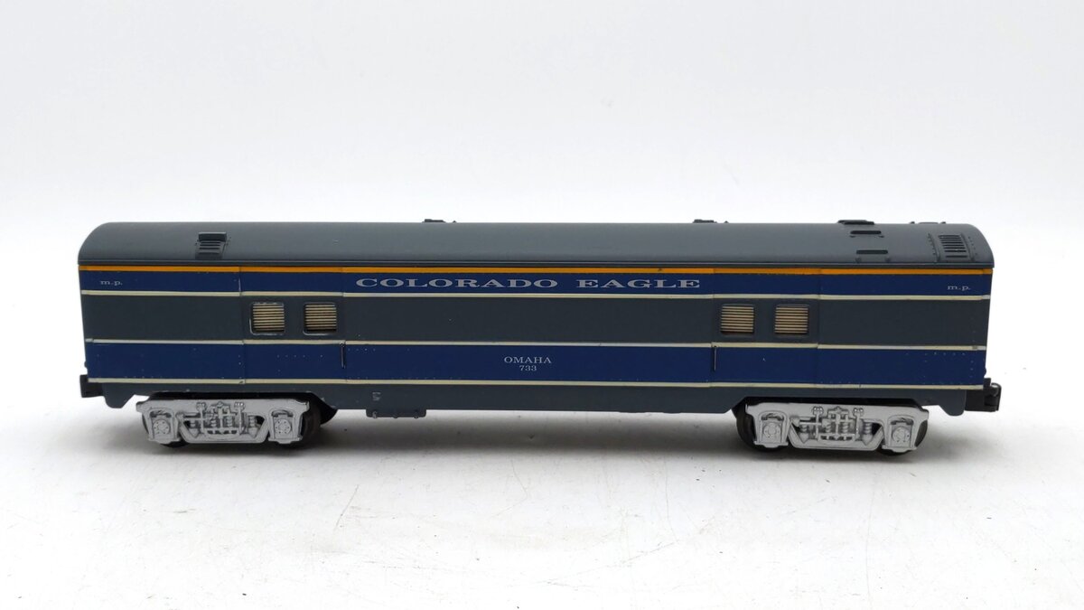 K-Line K-733 O Colorado Eagle "Omaha" Streamlined Passenger Car #733 EX