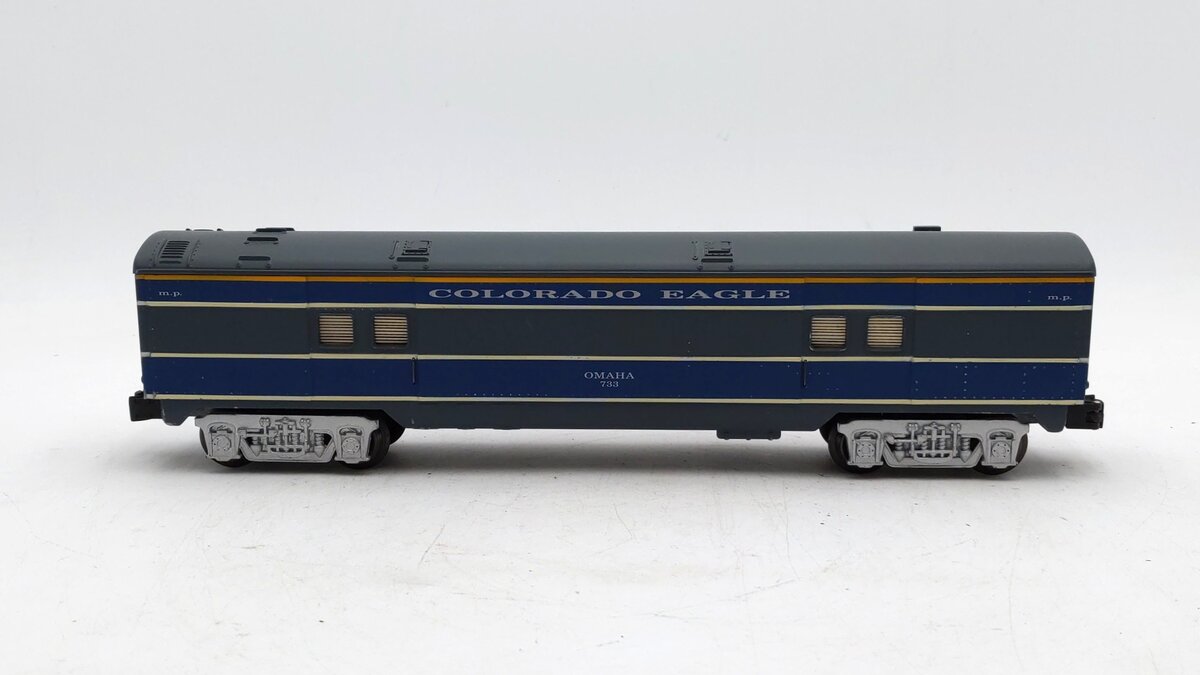 K-Line K-733 O Colorado Eagle "Omaha" Streamlined Passenger Car #733 EX