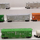 Assorted S Scale Assorted Freight Cars  Painted [8]