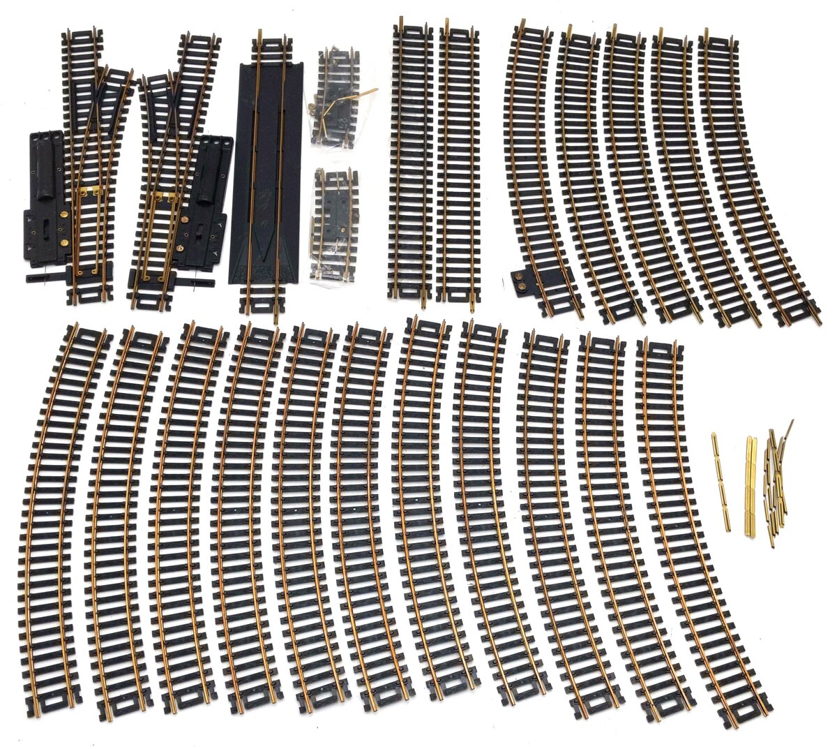Atlas HO Scale Code 100 Assorted Track Sections [23] VG