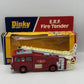 Dinky 266 1:43 E.R.F. Fire tender EX/Box