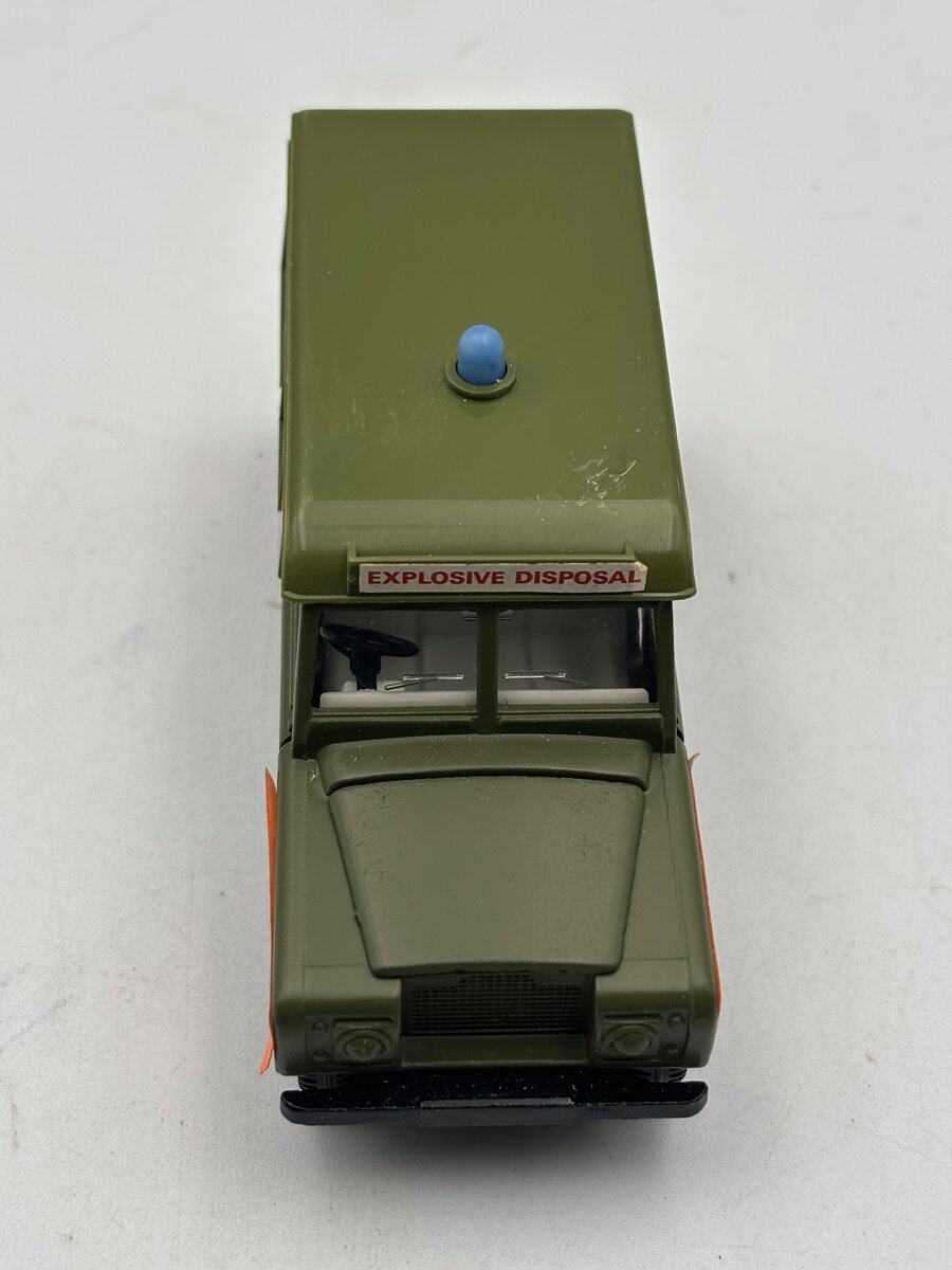Dinky 604 1:43 Land Rover Bomb Disposal Unit EX/Box