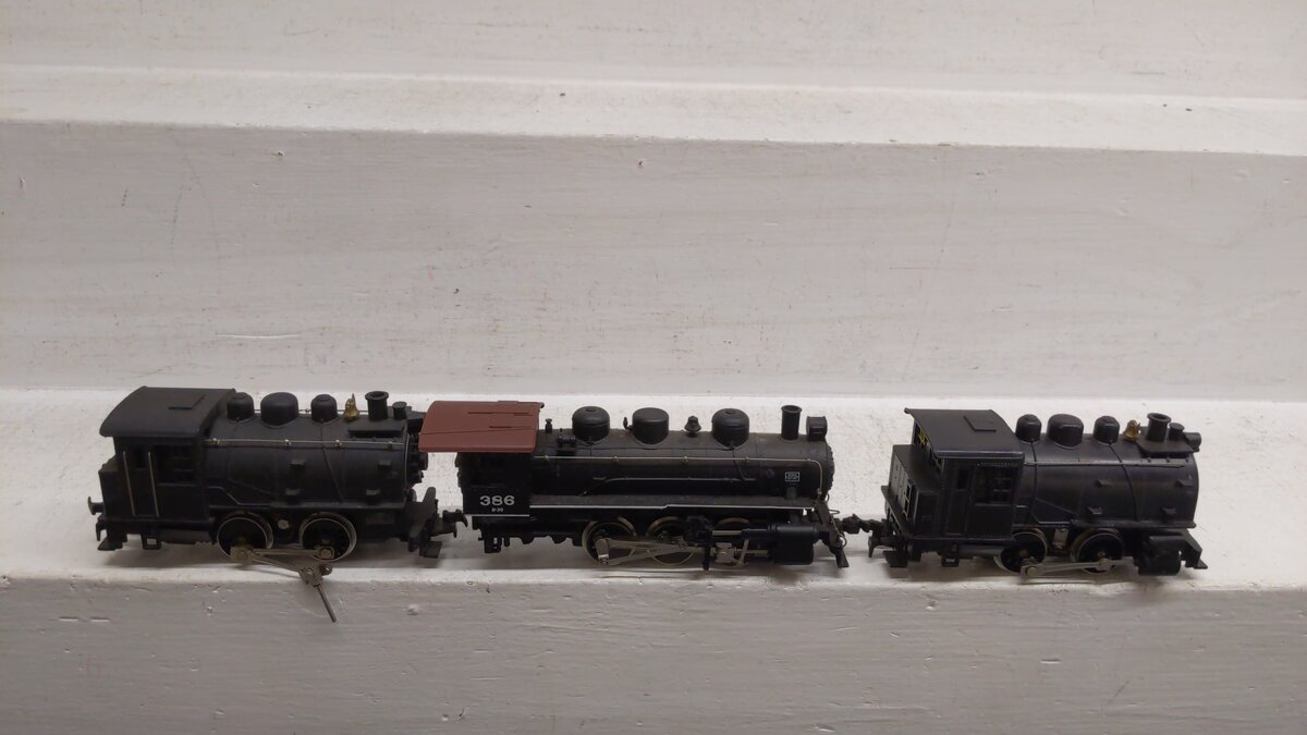 American Locomotive Company & Rivarossi HO Scale Assorted Steam Locomotives: [3] VG