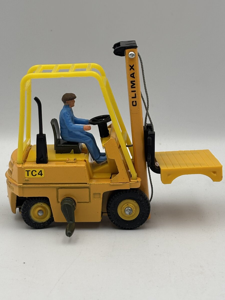 Dinky 404 1:43 Climax-Conveyancer Fork Lift Truck EX/Box