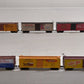 HO Scale Assorted Freight Cars: 129, 428, 92, 12, 203, 94 [6] VG