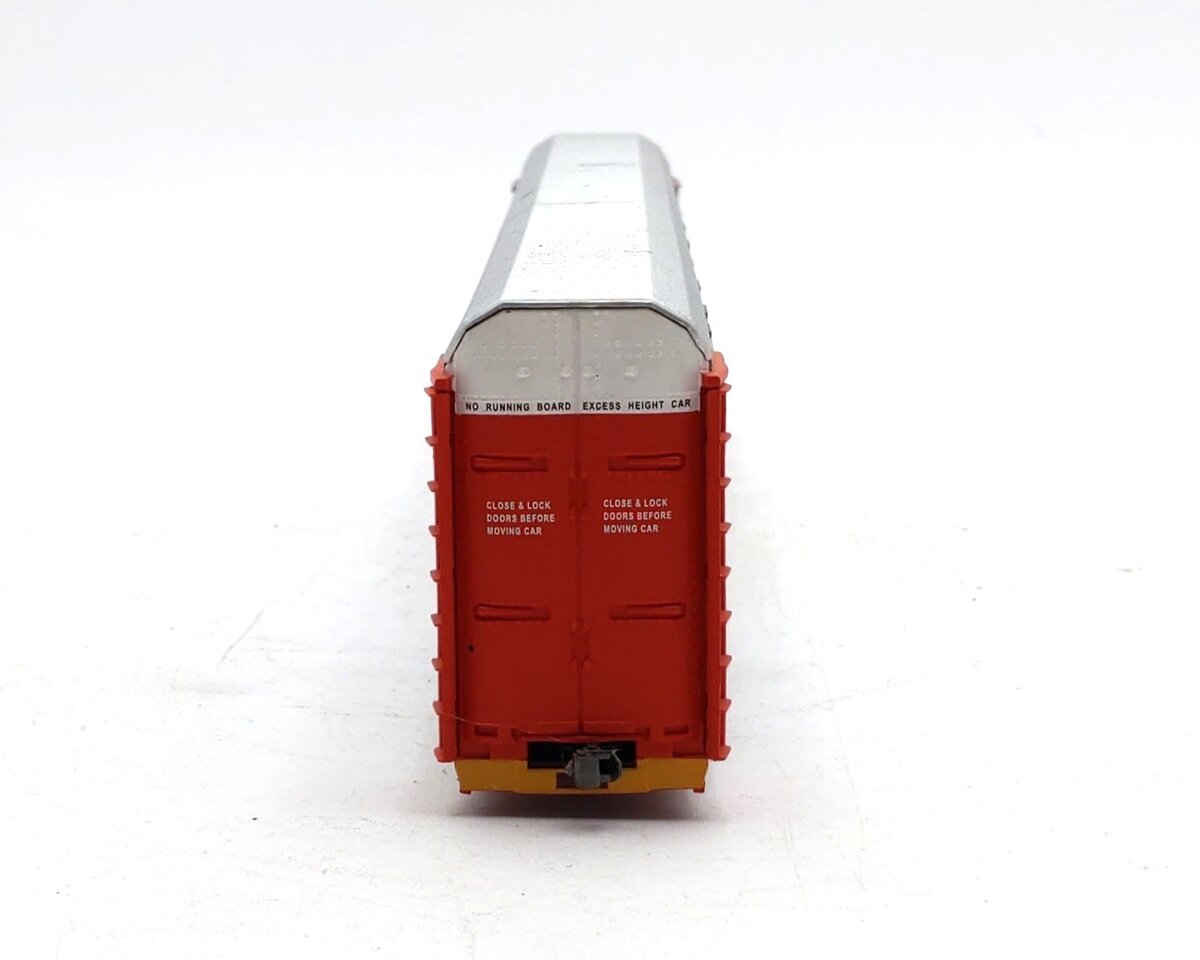 Walthers 932-4871 HO Scale Frisco Thrall 89' Tri-Level Auto Carrier #820850 EX