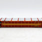 Walthers 932-4871 HO Scale Frisco Thrall 89' Tri-Level Auto Carrier #820850 EX