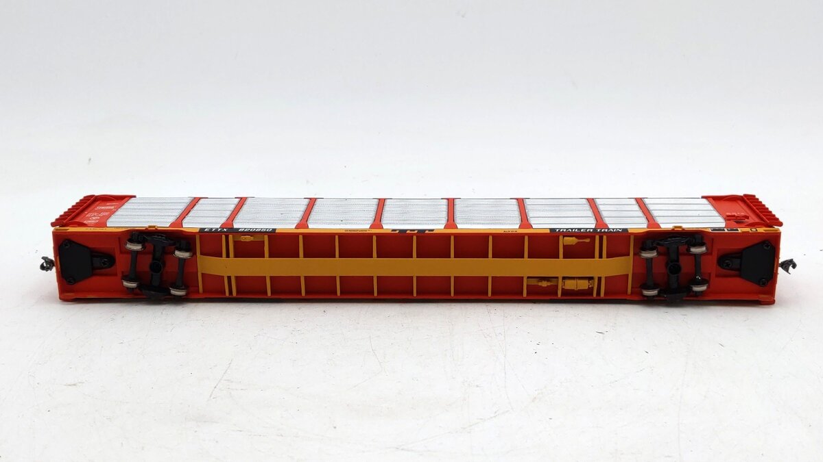 Walthers 932-4871 HO Scale Frisco Thrall 89' Tri-Level Auto Carrier #820850 EX