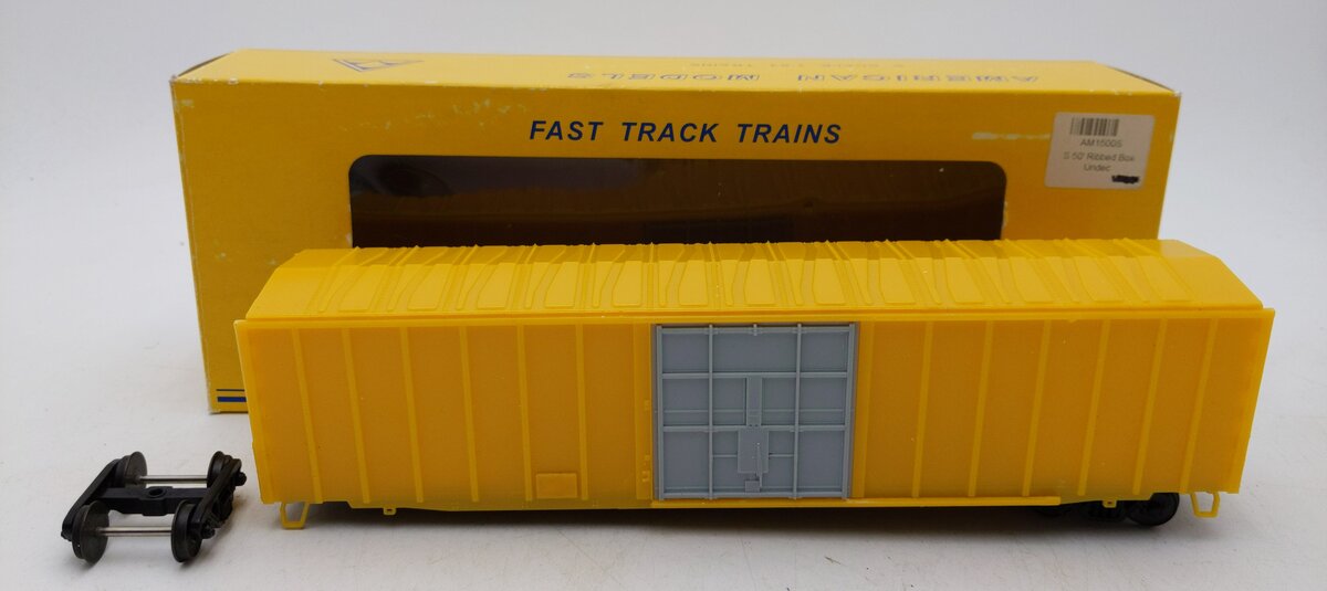 American Models 1S Scale Undecorated Boxcar EX/Box