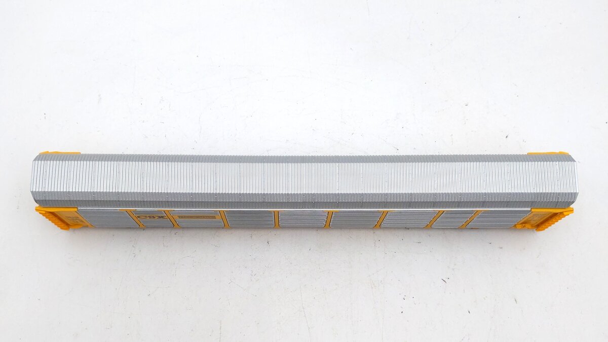 Walthers 932-4881 HO Scale CSX Thrall 89' Tri-Level Auto Carrier #700435 EX