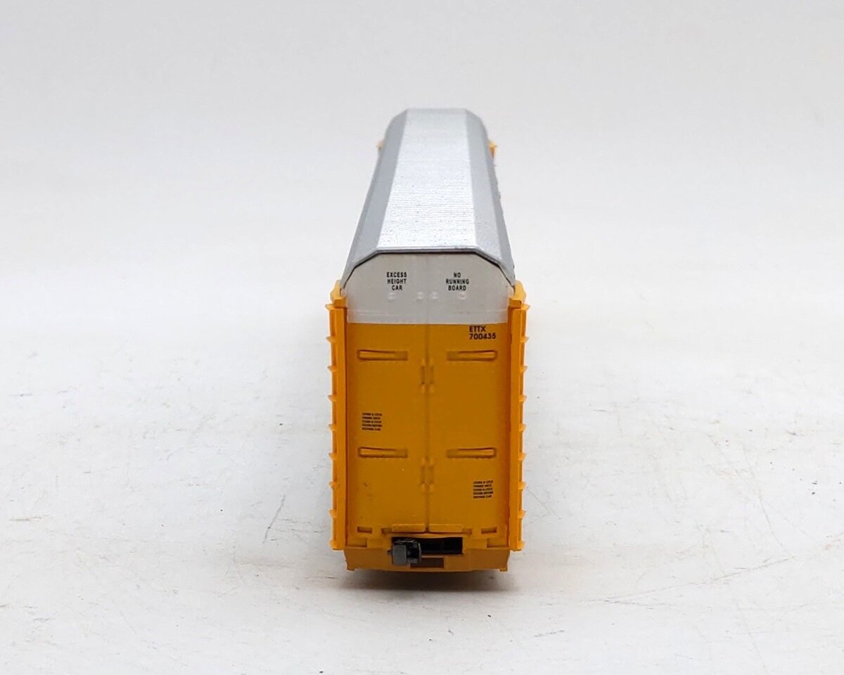 Walthers 932-4881 HO Scale CSX Thrall 89' Tri-Level Auto Carrier #700435 EX