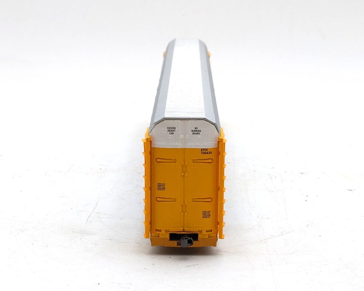 Walthers 932-4881 HO Scale CSX Thrall 89' Tri-Level Auto Carrier #700435 EX