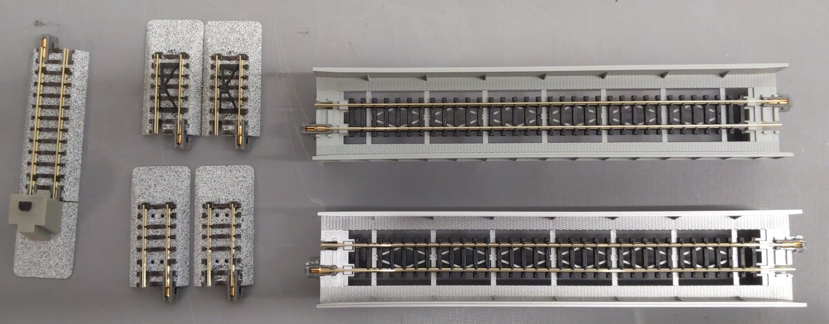 Kato N Scale Assorted Track Accessories [7] LN/Box