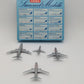Schabak Modell 914/9 1:600 Scale Souvenir Airport Set 4 Planes Diecast(Set of 4) EX/Box