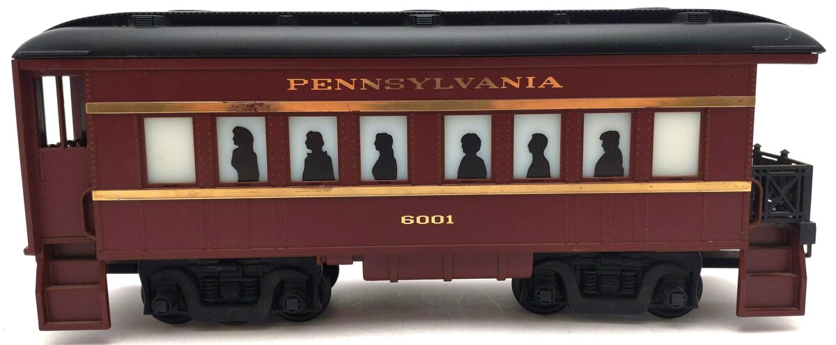 Lionel G Scale 6001 Pennsylvania Observation Cars VG