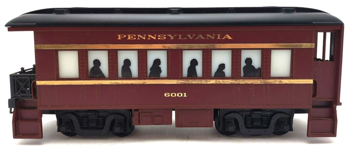 Lionel G Scale 6001 Pennsylvania Observation Cars VG