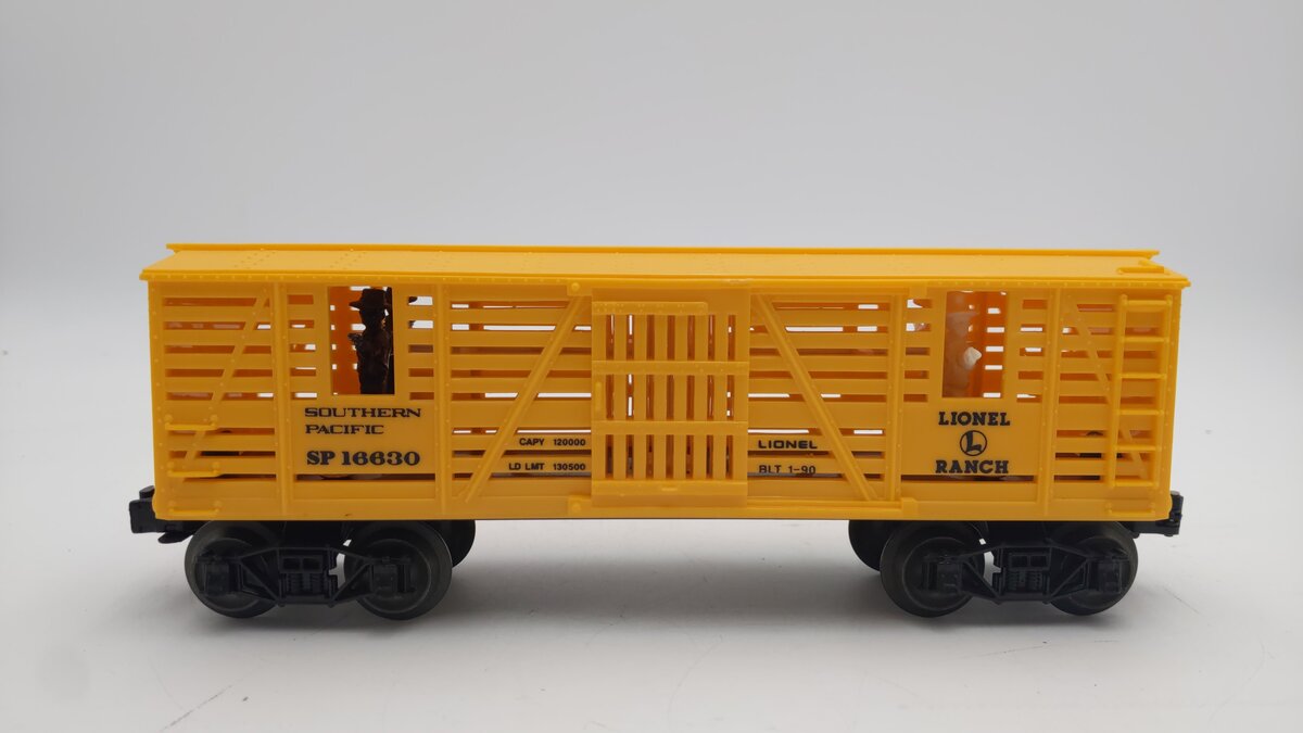 Lionel 6-16630 Southern Pacific Operating Cowboy Car EX