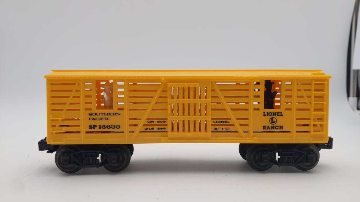 Lionel 6-16630 Southern Pacific Operating Cowboy Car EX