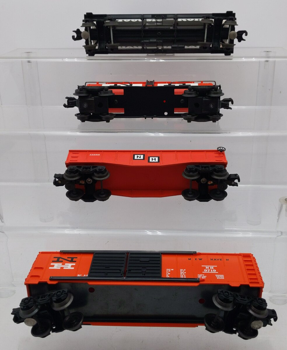 Lionel O Gauge Assorted Freight Cars #73868, 278, 9719, 9324 [4] EX