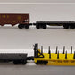 Lionel & Other O Gauge Assorted Freight Cars: 16357, 40000, 121800, 9015 [4] VG