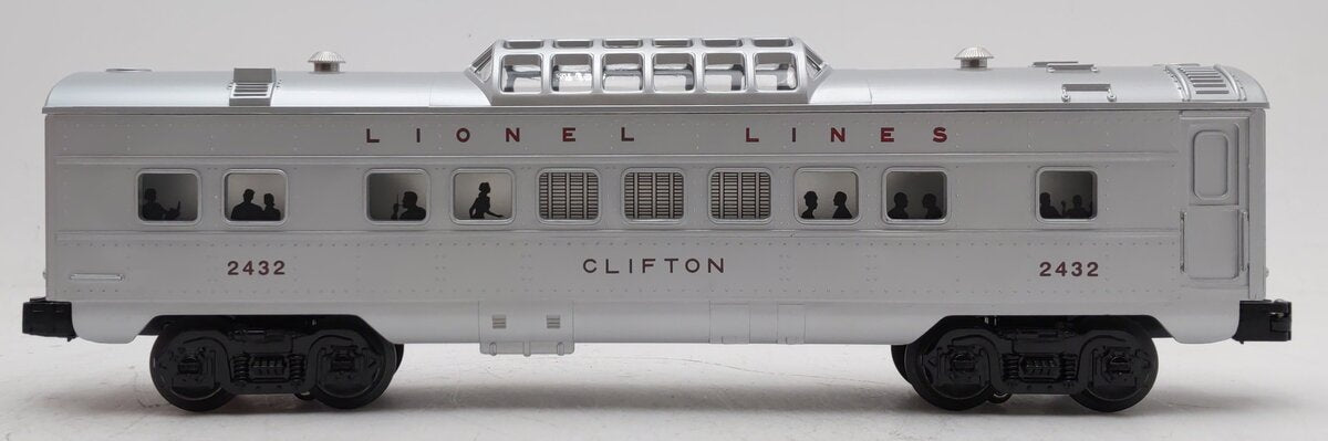 Lionel 6-52469 O Lionel Lines East Hartford Illuminated Vista Dome Car #2432 LN/Box