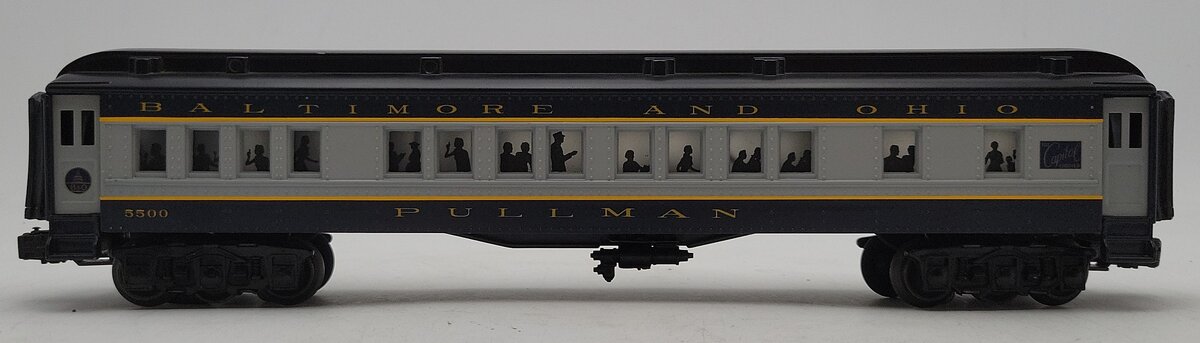 Custom O Gauge Baltimore & Ohio Passenger Coach Car #5500 EX