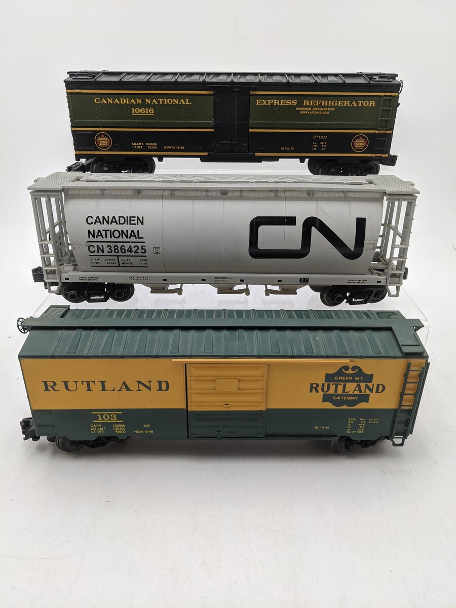MTH & Other Assorted Freight Cars [3] EX