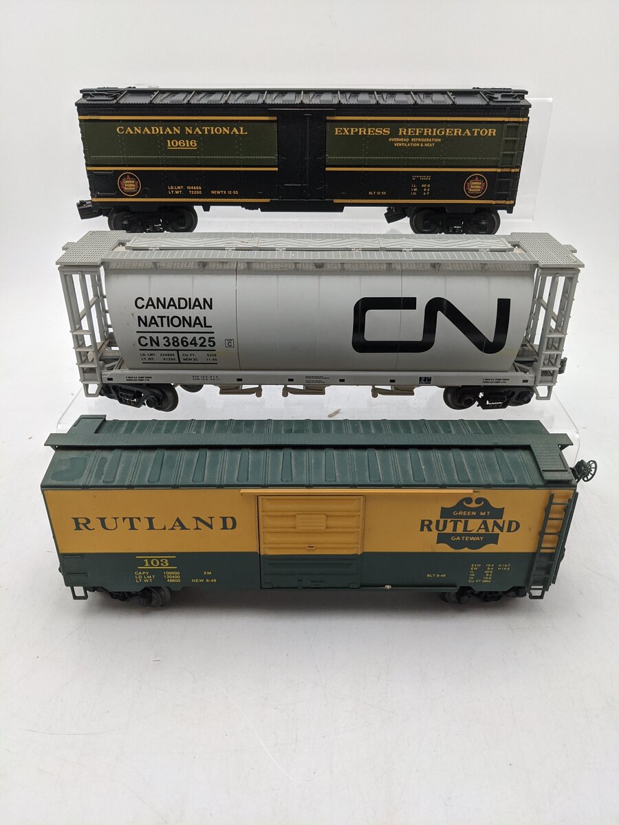 MTH & Other Assorted Freight Cars [3] EX